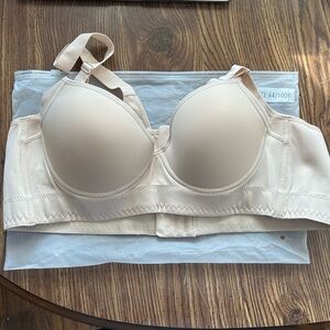 Classic Cream Full Support Bra Plus Size Shapewear